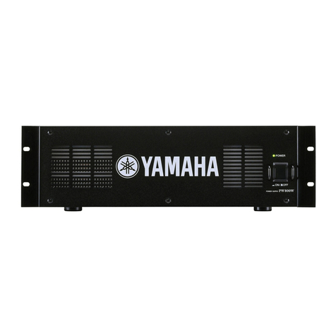 Yamaha PW800W User manual