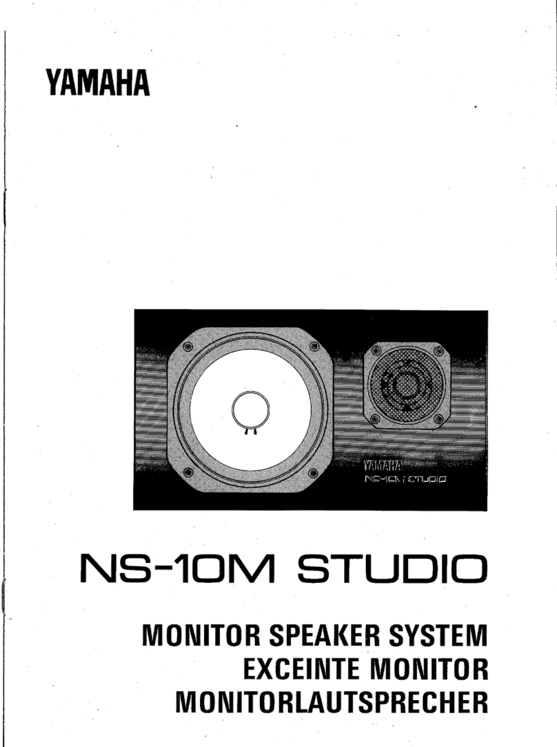 Yamaha NS-10M Mode d'emploi