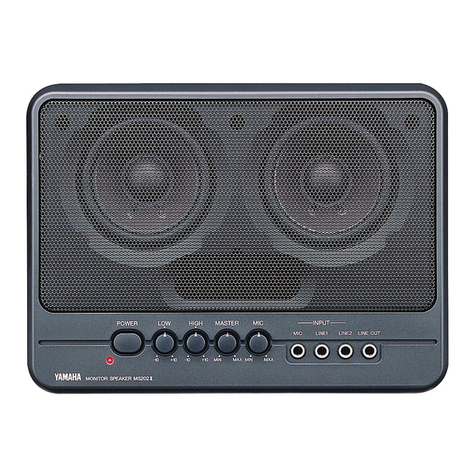 Yamaha MS202II operating manual