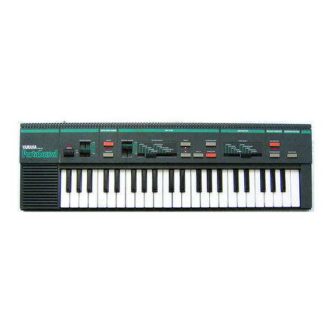 Yamaha PortaSound PSS-160 User manual Yamaha PortaSound PSS-160 User manual