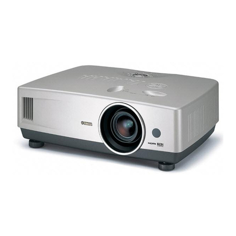 Yamaha LPX510 - LCD Projector - HD 720p User manual