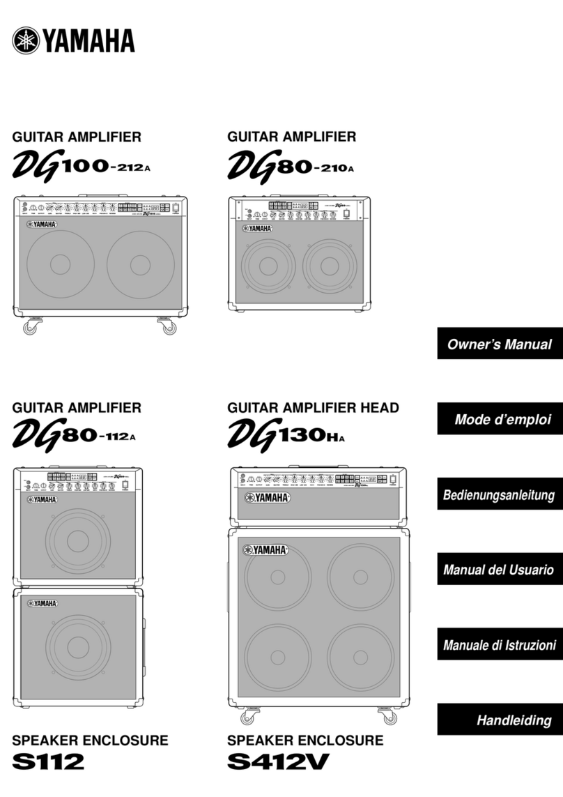 Yamaha S112 owner's manual