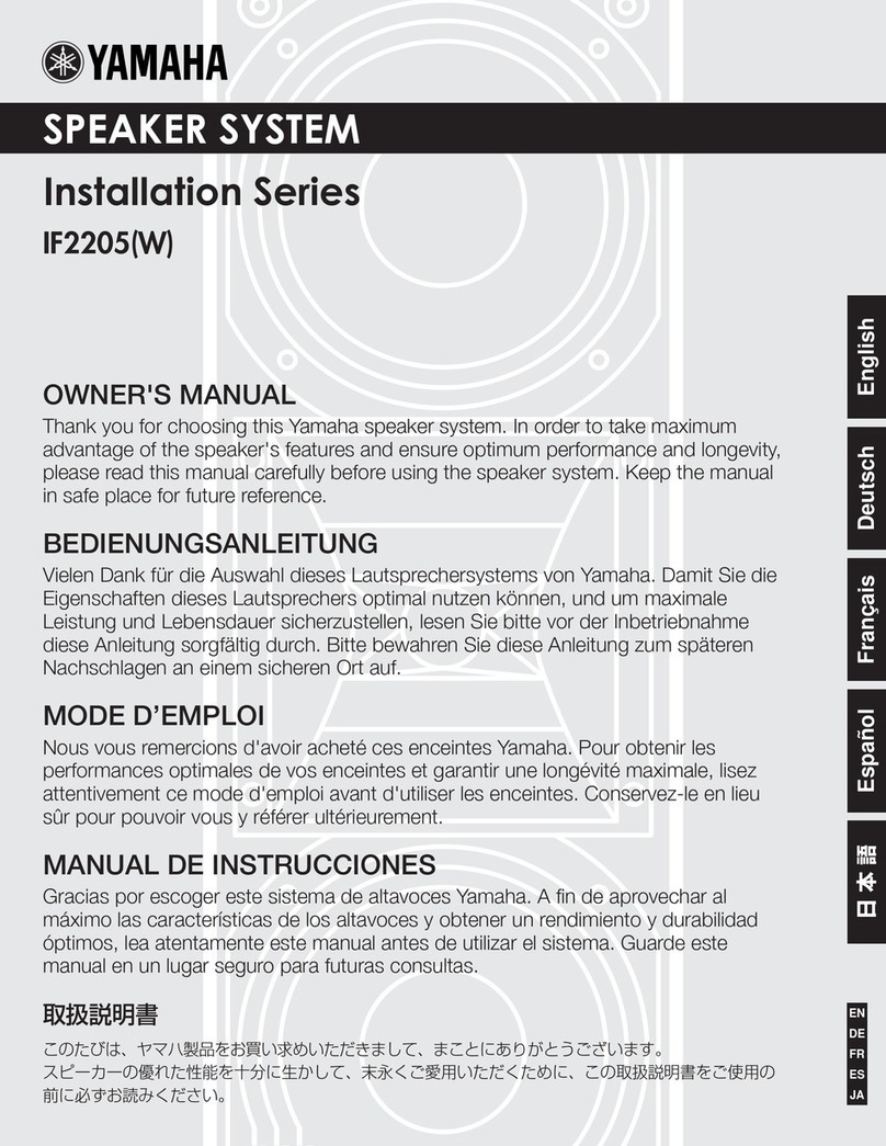 Yamaha IF2205 Assembly instructions