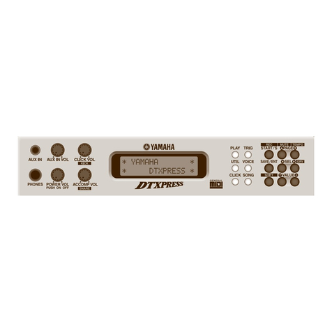 Yamaha DTXPRESS User manual