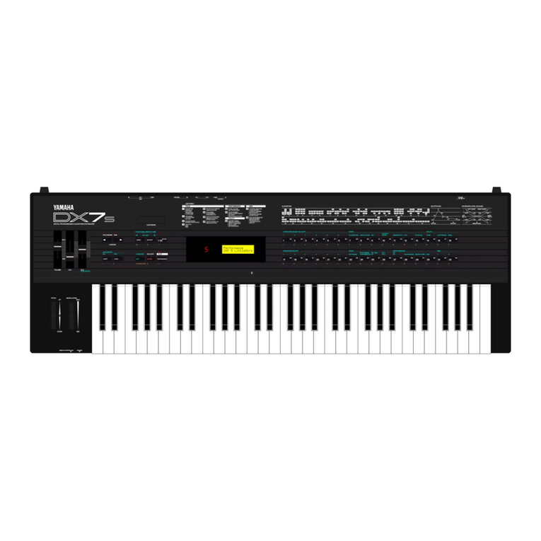 Yamaha DX7s User manual