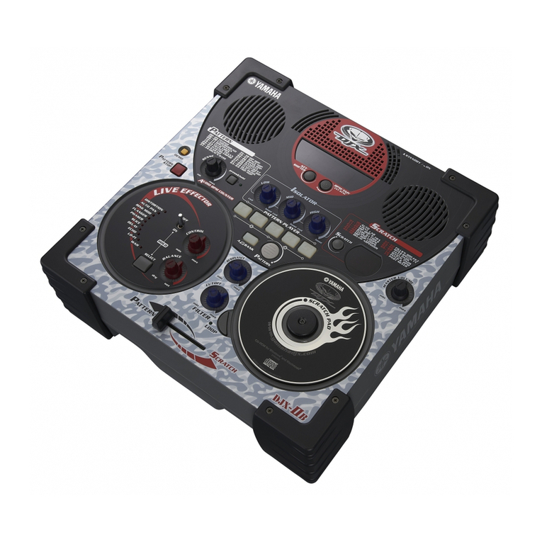 Yamaha DJX-IIB owner's manual