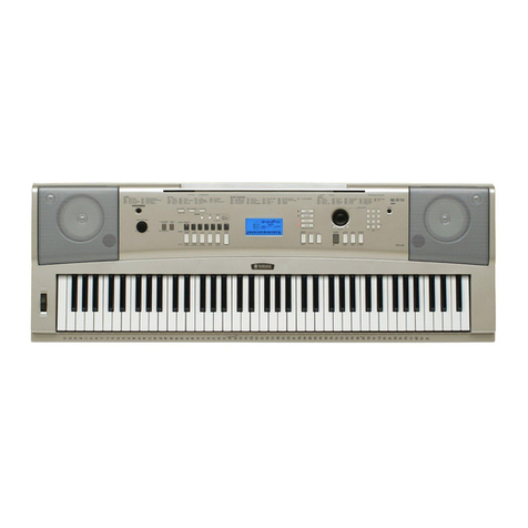 Yamaha DGX-230/YPG-235 owner's manual