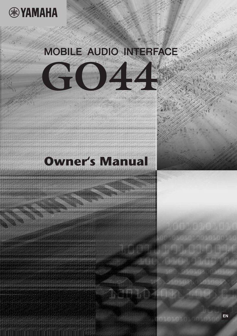 Yamaha GO44 owner's manual