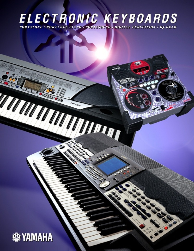 Yamaha ES owner's manual
