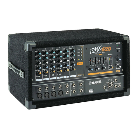Yamaha EMX620 User manual