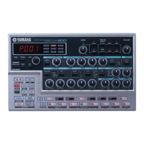 Yamaha Loopfactory DX200 User manual Yamaha Loopfactory DX200 User manual