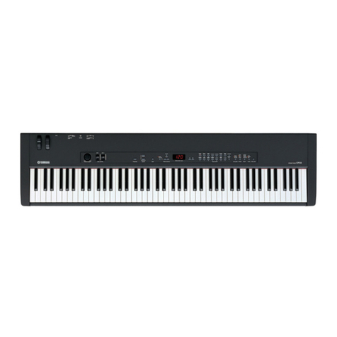 Yamaha CP33 Sibelius 5 owner's manual