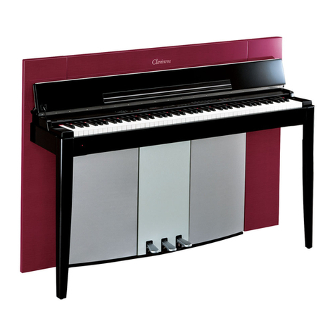 Yamaha Clavinova CLP-F01 User manual