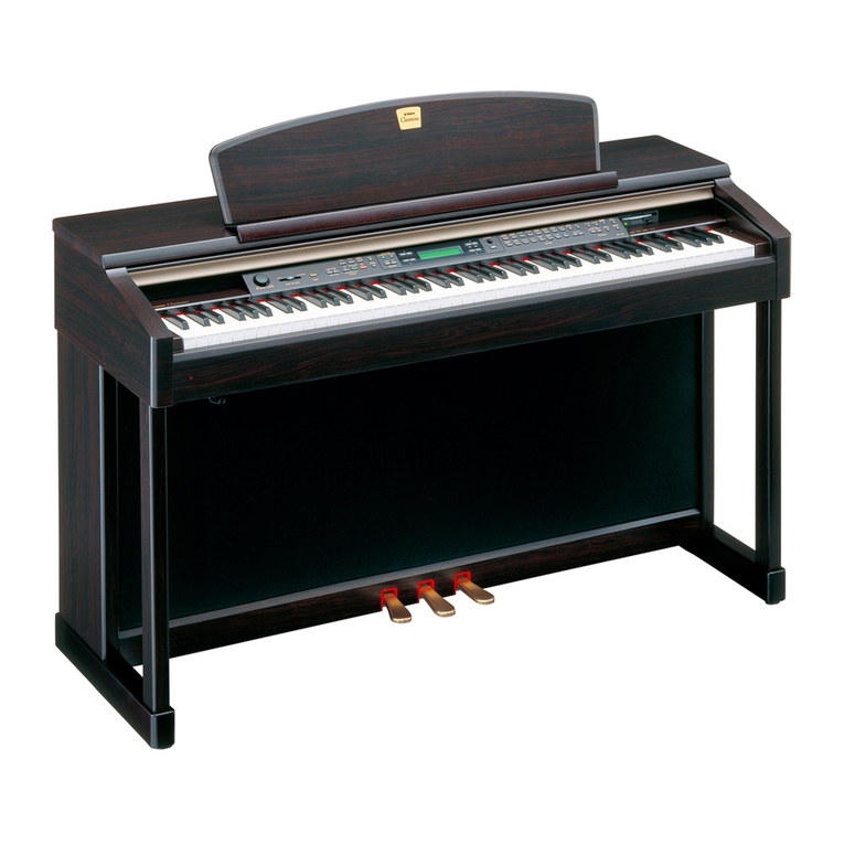 Yamaha Clavinova CLP-170 owner's manual