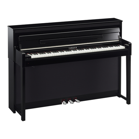 Yamaha Clavinova CLP-500 User manual