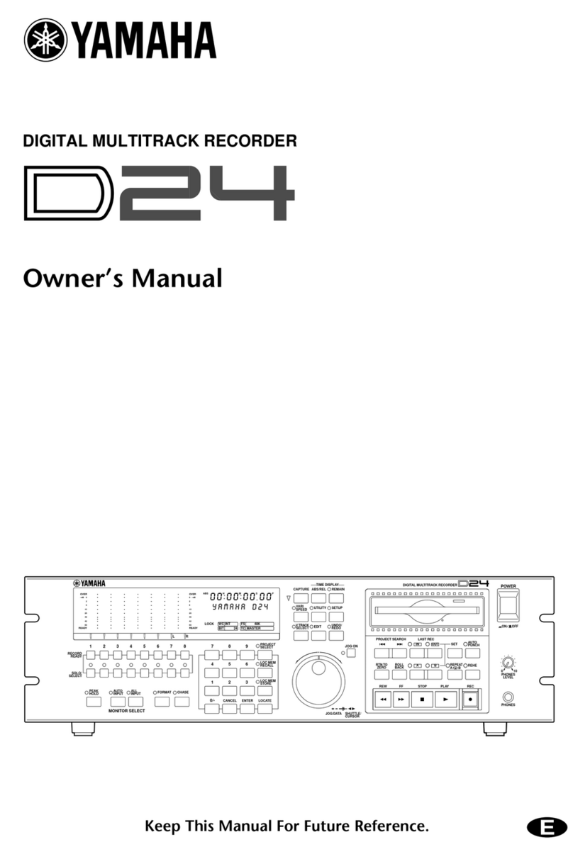 Yamaha D24 User manual