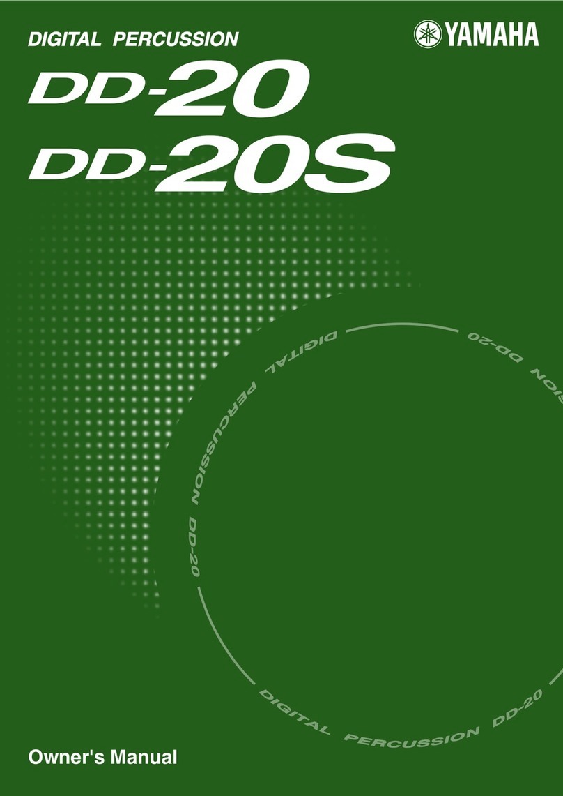 Yamaha DD-20S User manual
