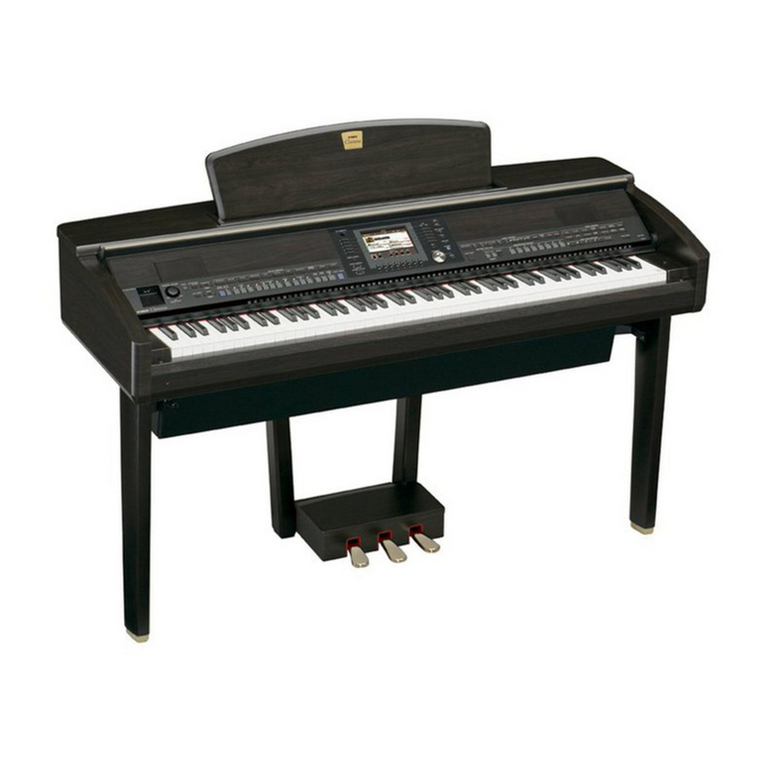 Yamaha Clavinova CVP-401 User manual Yamaha Clavinova CVP-401 User manual
