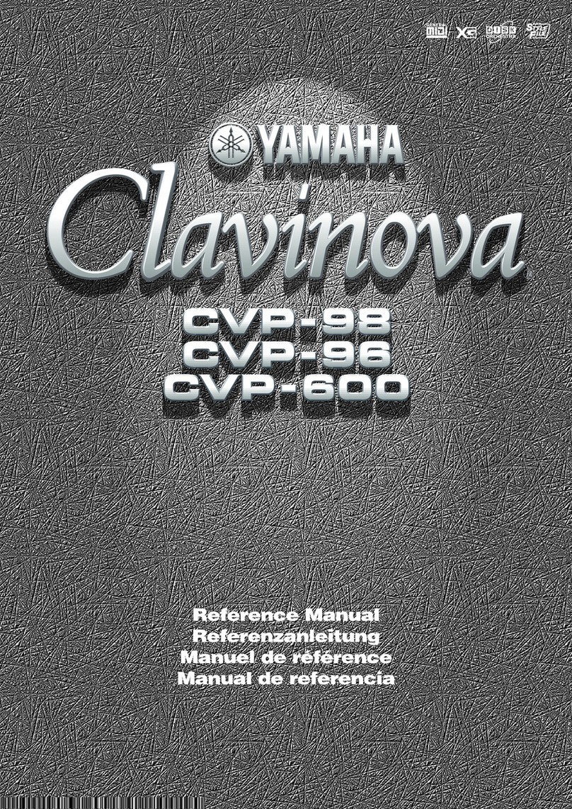 Yamaha CVP-200 User manual