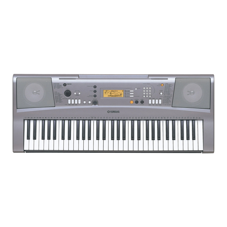 Yamaha PortaTone owner's manual
