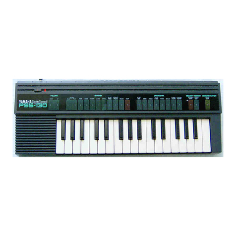 Yamaha PortaSound PSS-130 owner's guide