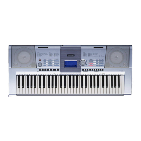 Yamaha PORTATONE PSR-295 owner's manual