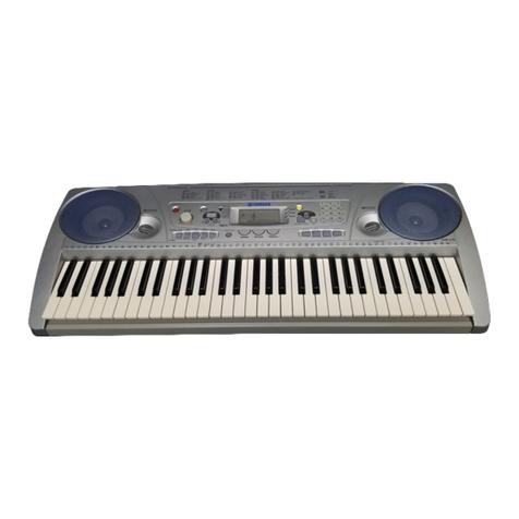 Yamaha PSR-273 Setup guide