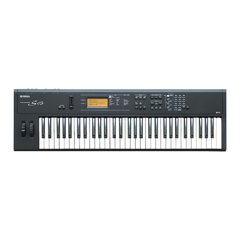 Yamaha Midi XG S03S Assembly instructions