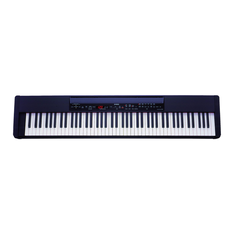 Yamaha P-90 User manual