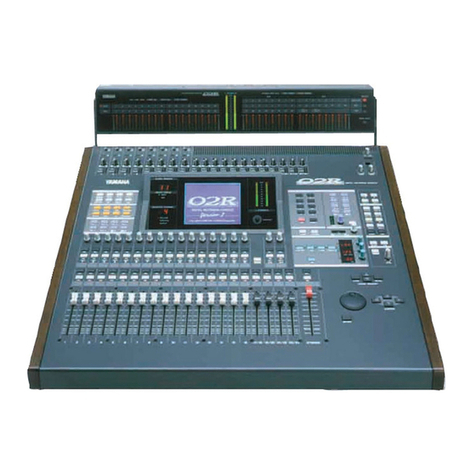 Yamaha O2R User manual Yamaha O2R User manual