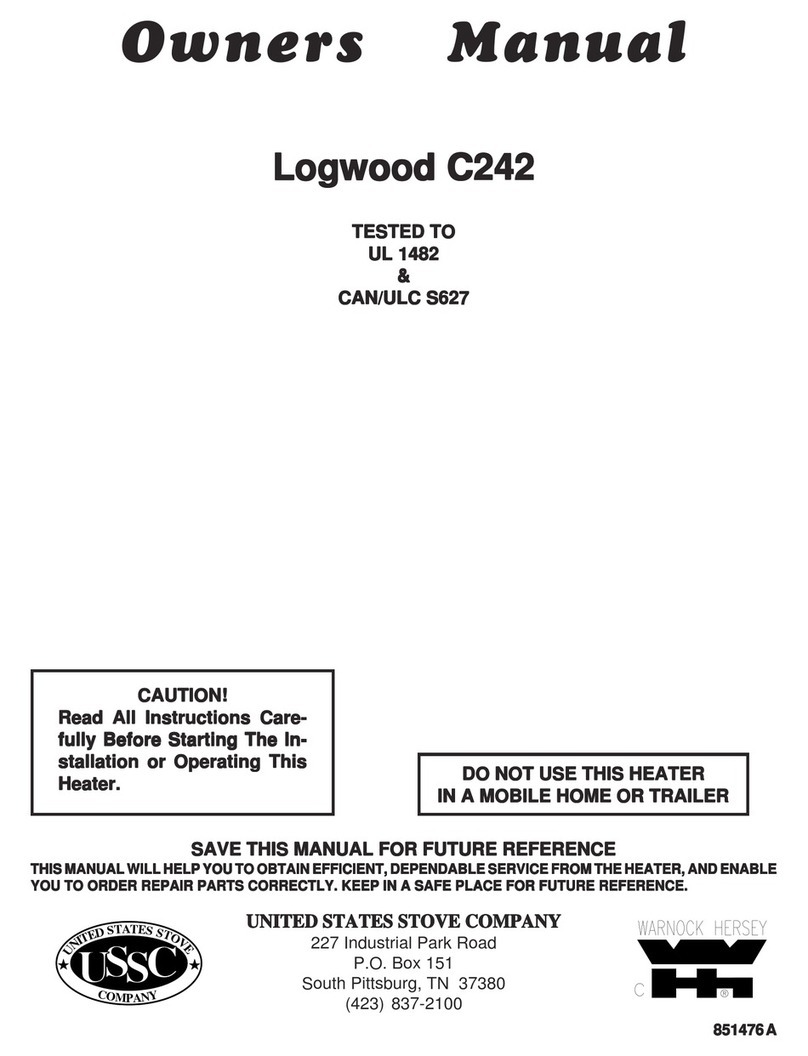 USSC Logwood C242 User manual