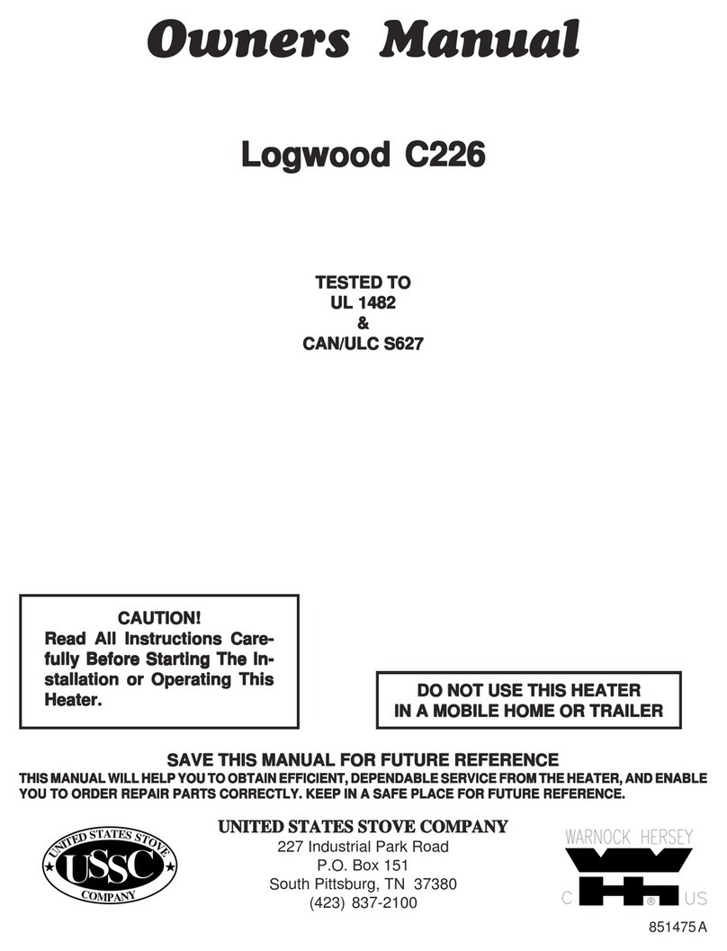 USSC Logwood C226 User manual