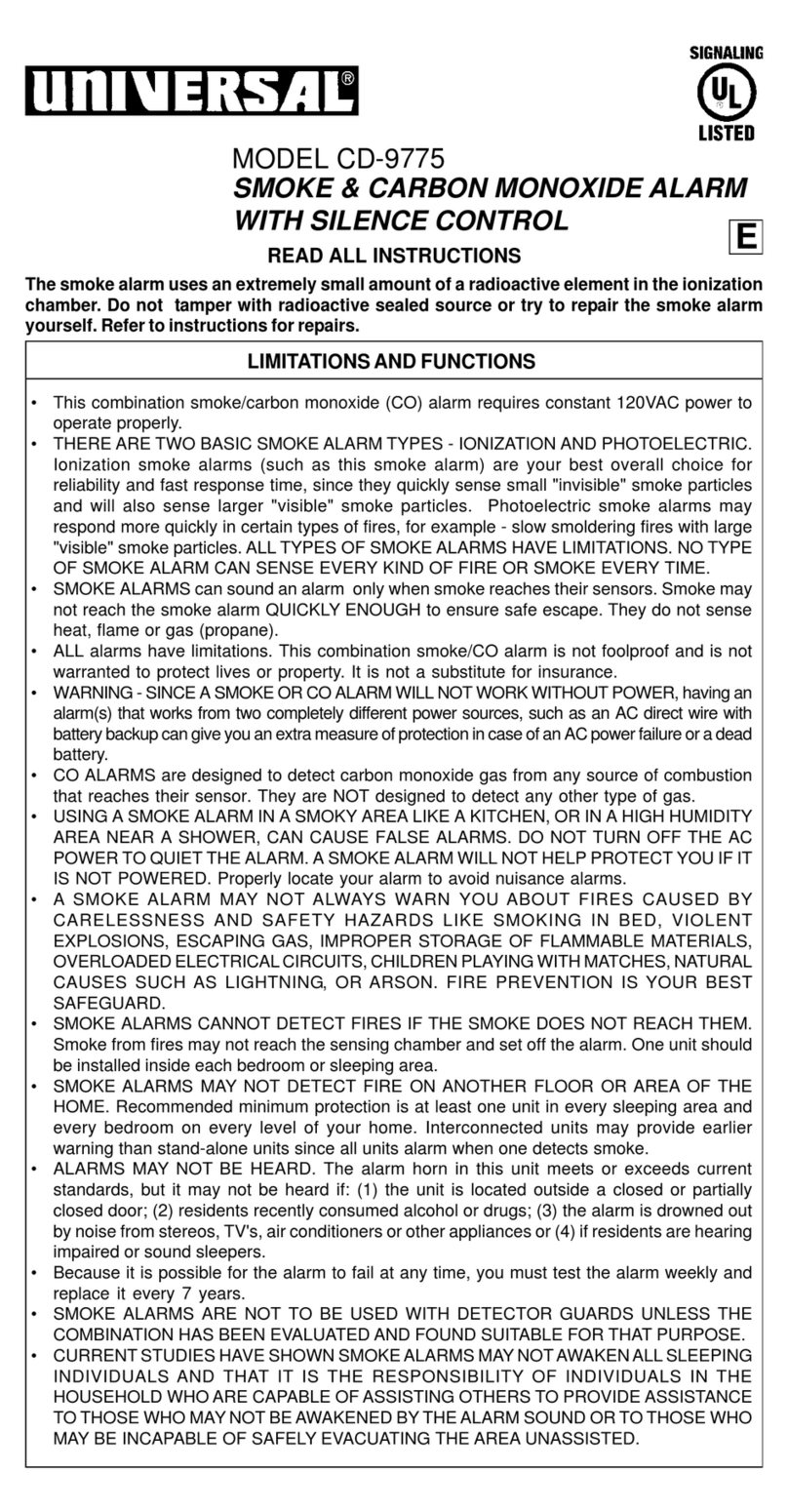 Universal CD-9775 instructions