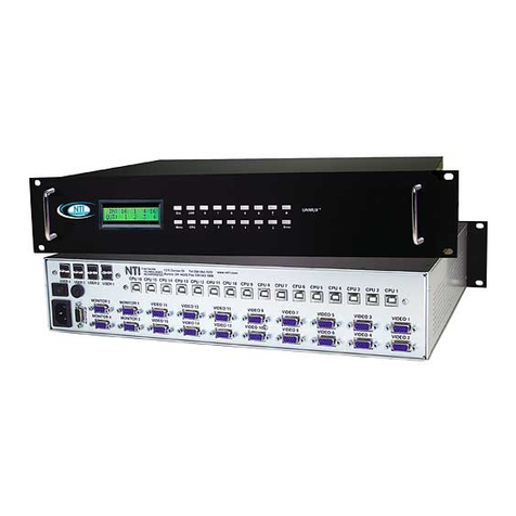 Network Technologies KVM Switch Installation and operation manual