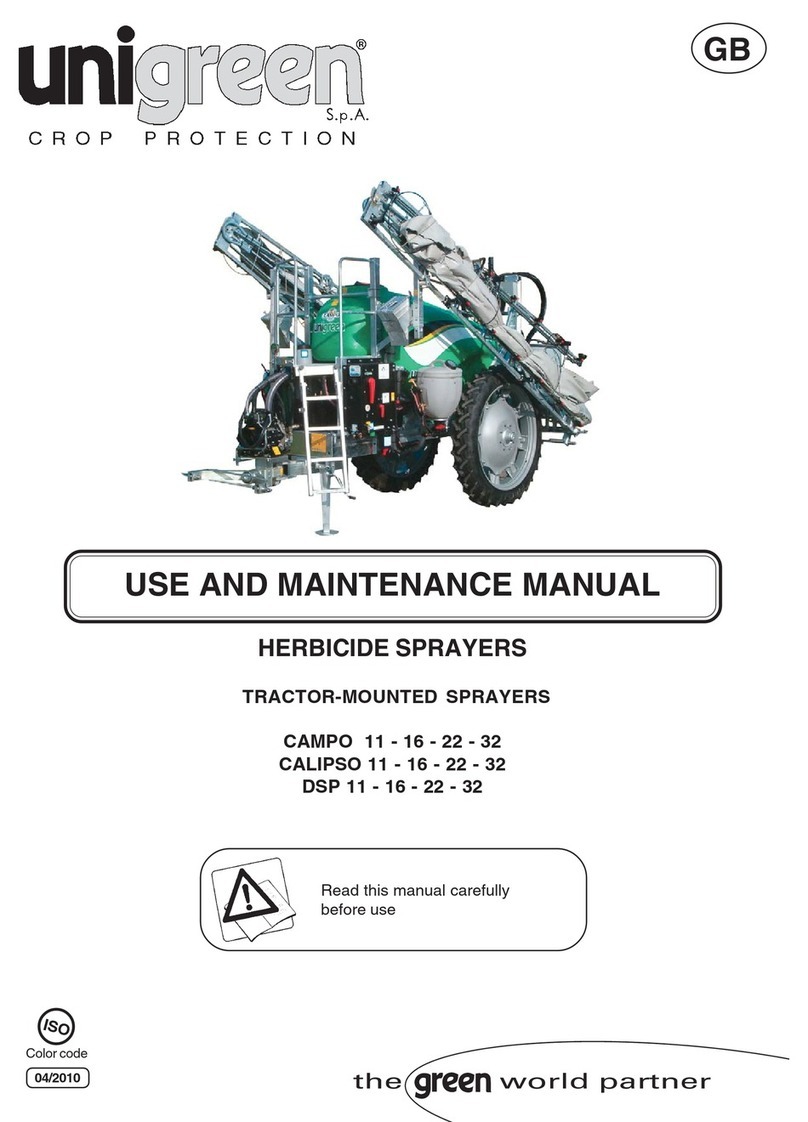 Unigreen Campo 11 Use and maintenance manual
