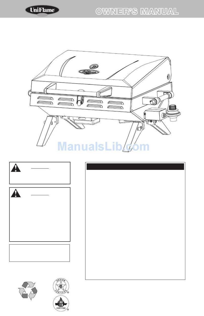 Uniflame HBT920W User manual