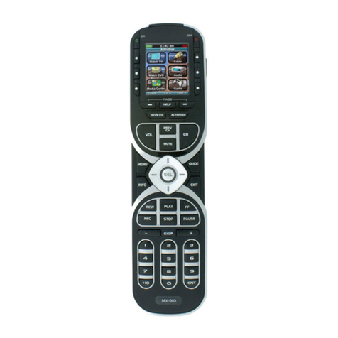 Universal Remote Control Complete Control MX-810 operating manual Universal Remote Control Complete Control MX-810 operating manual
