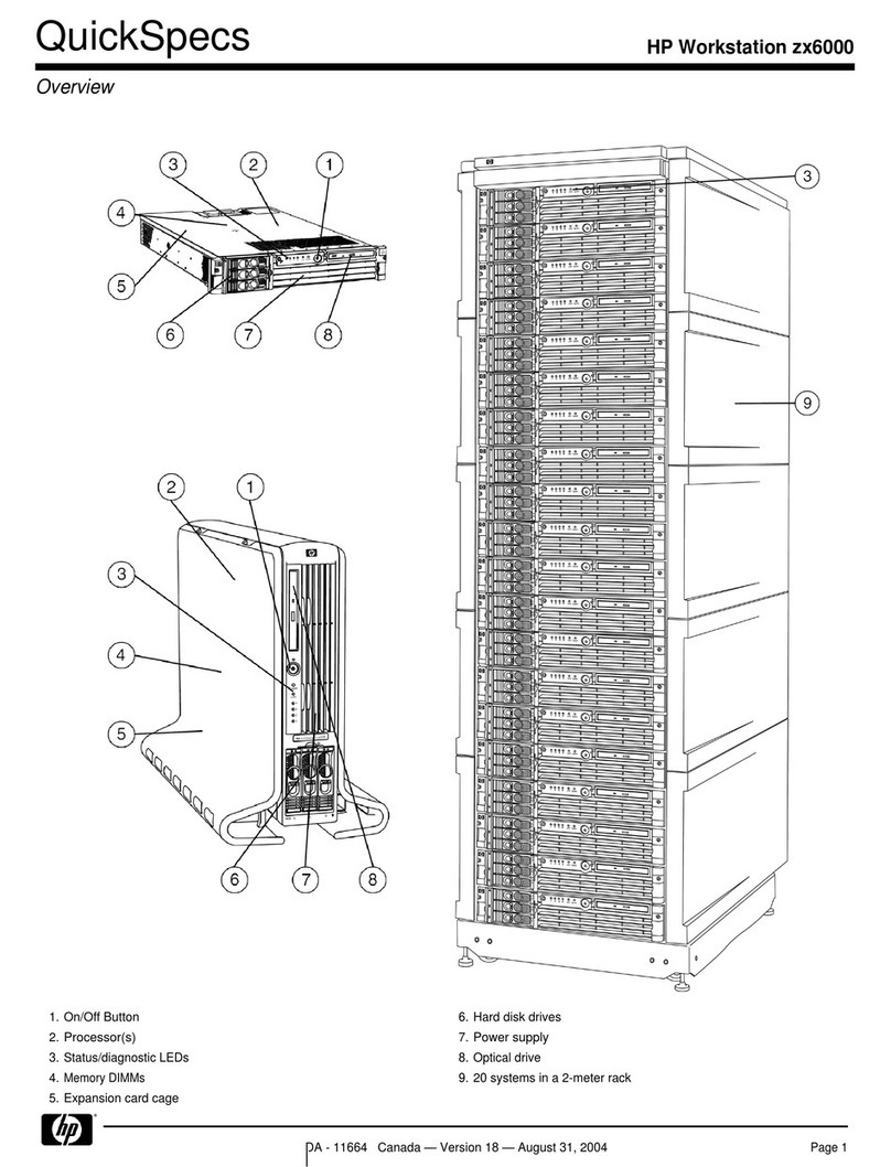 HP Workstation zx6000 User instructions
