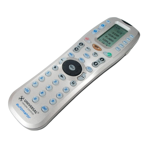 Universal Remote Control Customizer URC-300 User manual