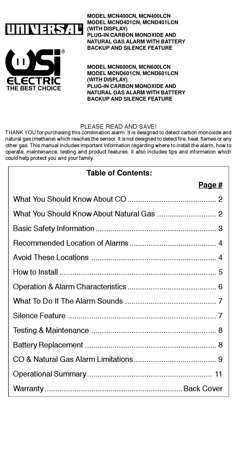 Universal Security Instruments MCN400CN user manual