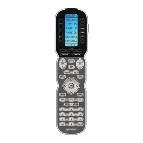 Universal Remote Control MX-900 User manual
