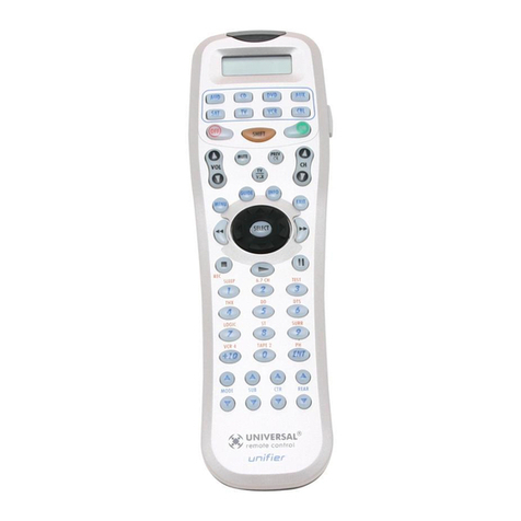 Universal Remote Control Unifier URC-100 User manual