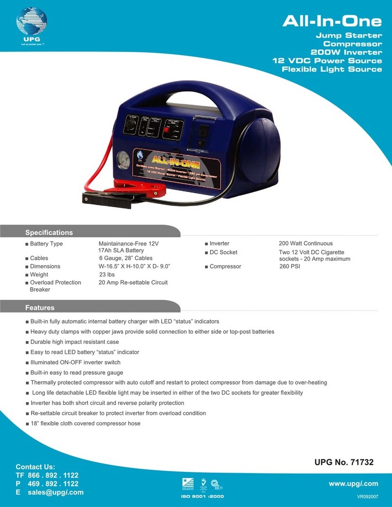Universal Power Group Inverter Specifications