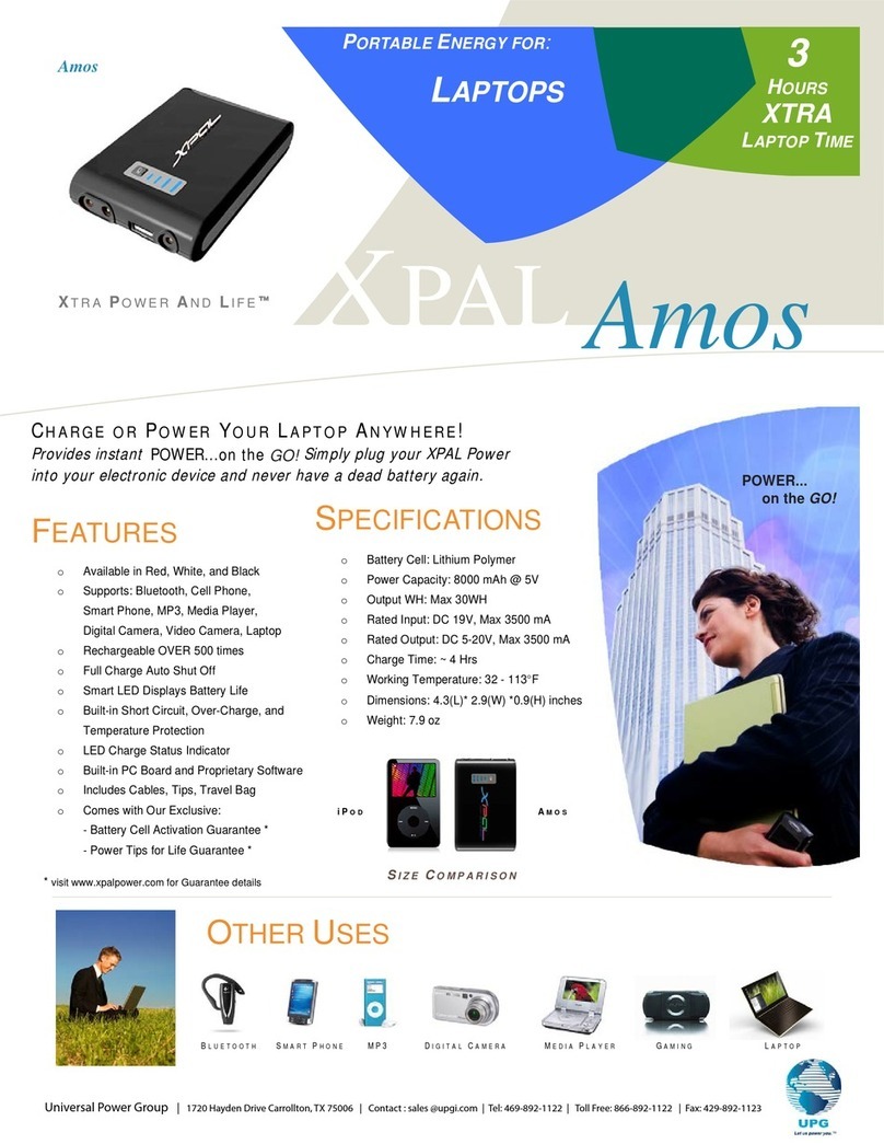 Universal Power Group XPAL Amos User manual Universal Power Group XPAL Amos User manual