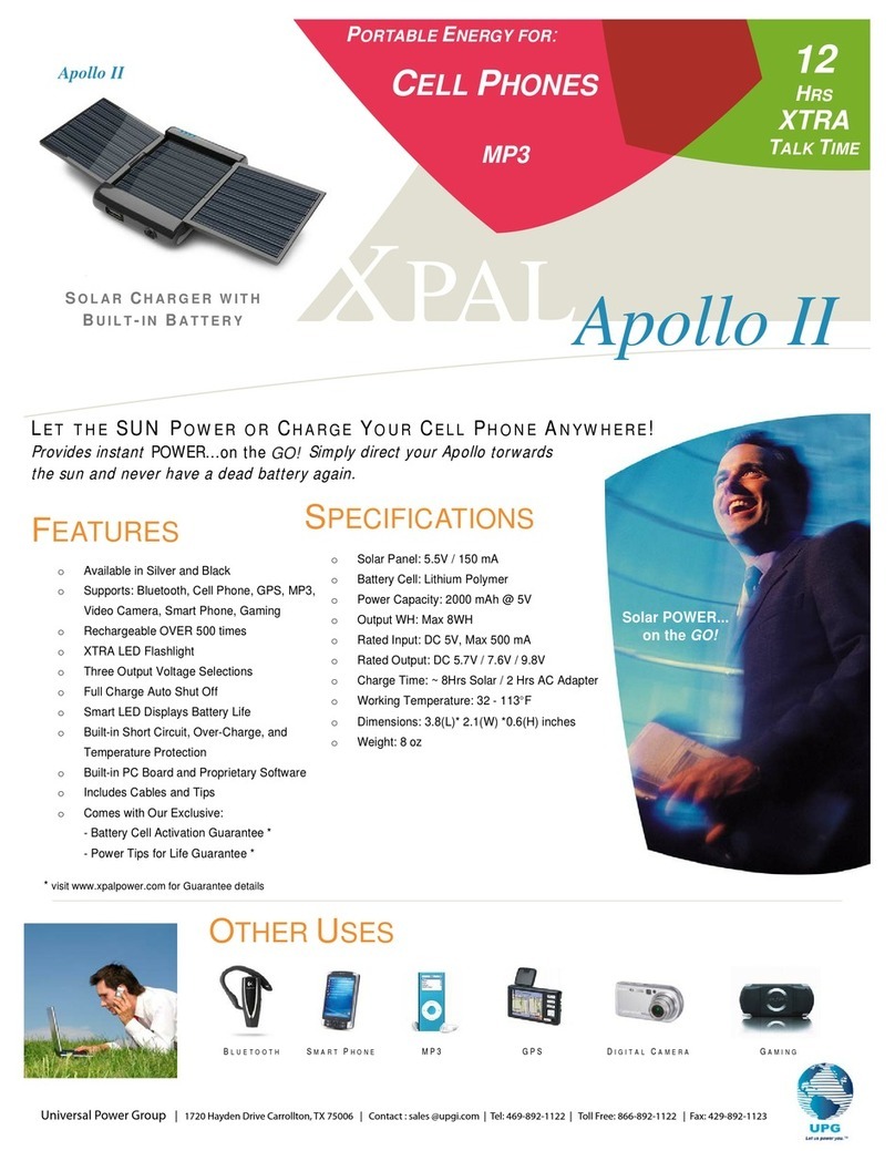 Universal Power Group Apollo II User manual Universal Power Group Apollo II User manual