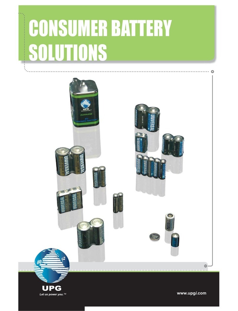 UPG Consumer Battery Solutions brochure