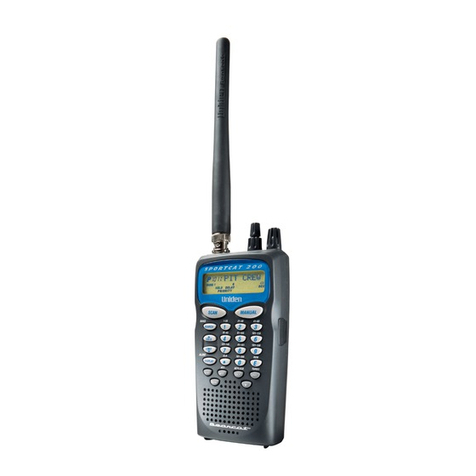 Uniden SC200 operating guide