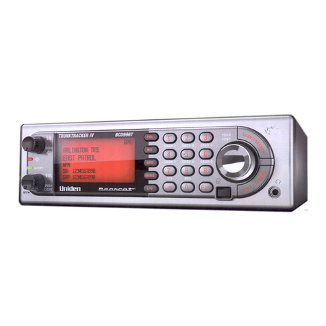 Uniden BCD996T owner's manual