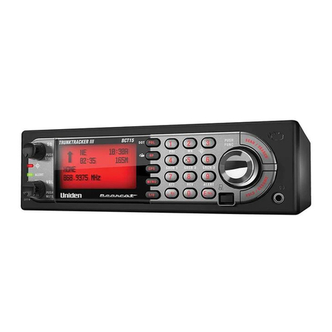 Uniden BCT15 User manual