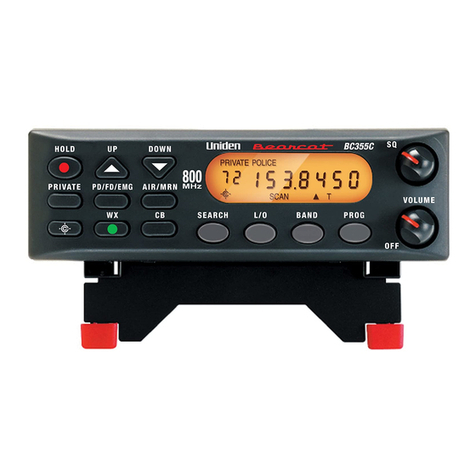 Uniden BC355C owner's manual